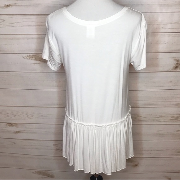 A&D Relaxed Ruffle Tee - Picture 4 of 4